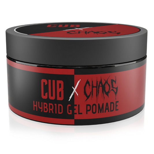 Cub x Chaos Hybrid Gel Pomade by Cub and Co Organics Natural Grooming