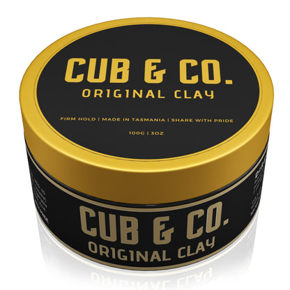 Cub and Co. Organics Natural Grooming Original Clay